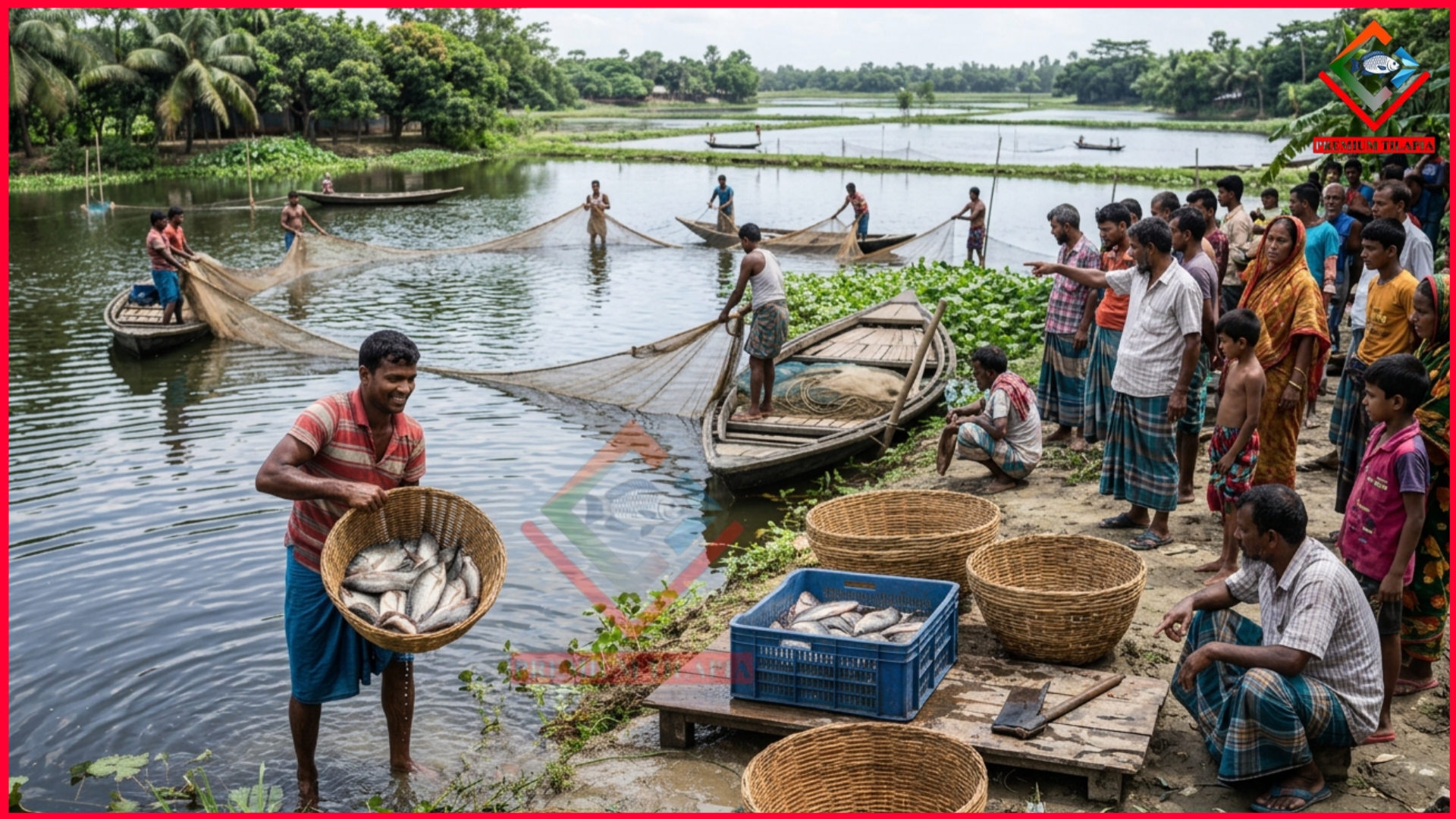 অক্টোবর মাসে তেলাপিয়া মাছ চাষীদের জরুরি করণীয়: শীতের আগে পুকুরের যত্ন ও ব্যবস্থাপনা